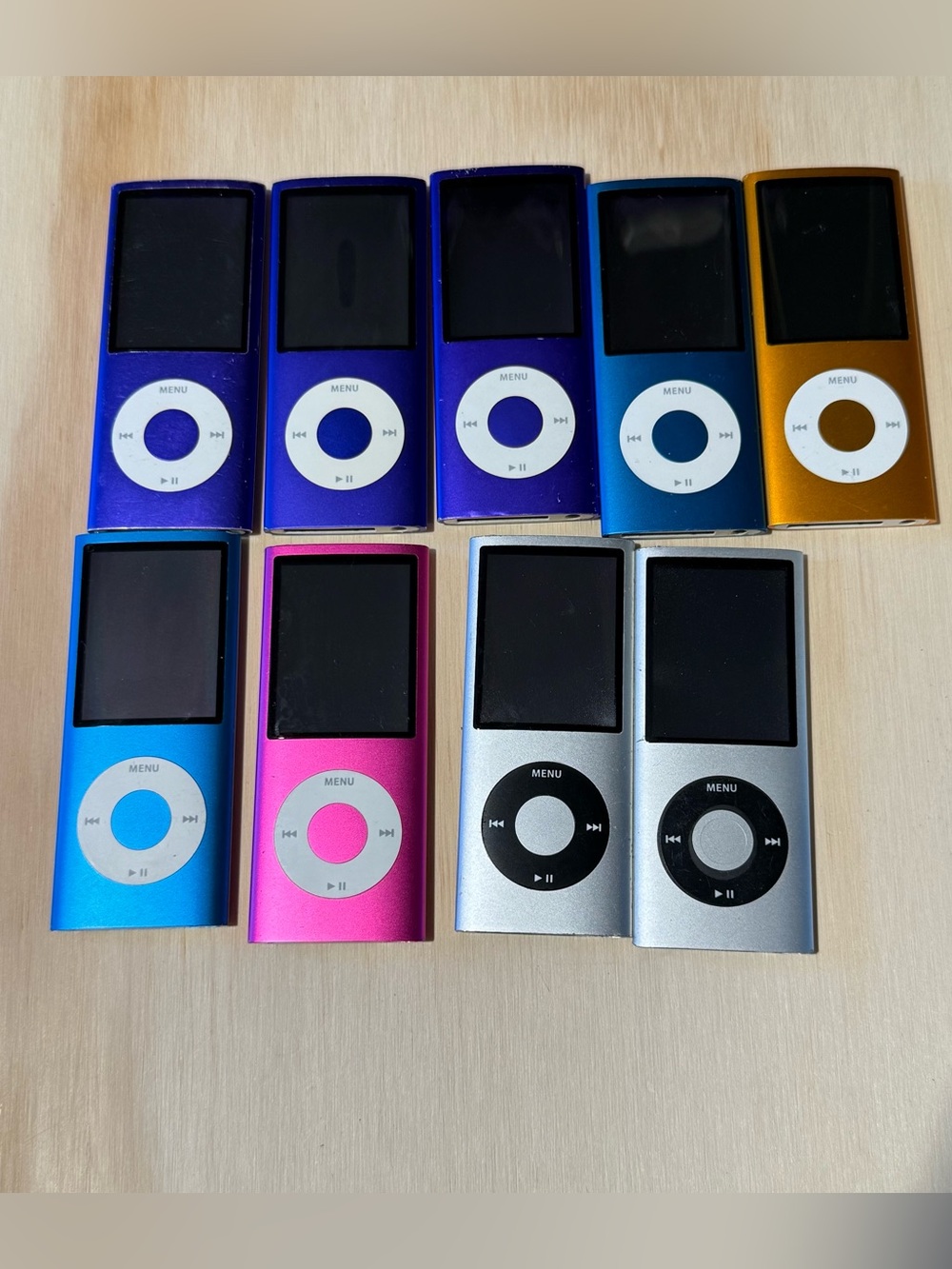 9-Apple iPod 4thGen 8/16GB Model:A1285 Need New Batteries For-Parts/Repair Only!